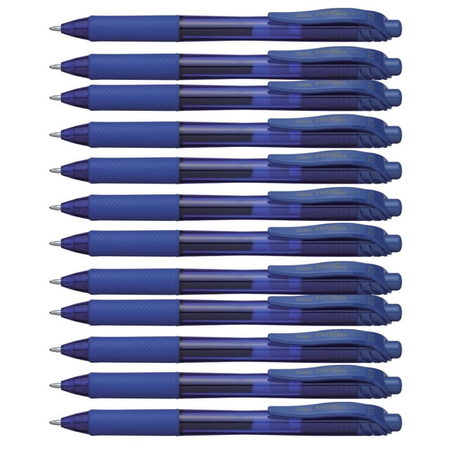 Bolígrafos de Gel Pentel EnerGel-X 798182 Retráctiles Punta Gruesa