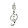 thumbnail image 1 of Sterling Silver Initial P Pendant, 1 of 2