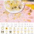 thumbnail image 2 of MEC 330 Pcs Junk Phone Case Charms 26 Pcs A-Z Rhinestone Alphabet Letter Charm, Mix Yellow Flower Bow Heart Pearls Flatback Resin Charms Letter Junk Cases Kit for DIY Crafts, 2 of 14