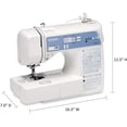 thumbnail image 5 of Brother XR9550 Computerized Sewing and Quilting Machine, 165 Built-In Stitches, Wide Table, Hardcase for Carrying and Storage and 5-Piece Sewing Machine Needles, 5 of 11