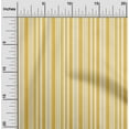 thumbnail image 1 of oneOone Cotton Cambric Yellow Fabric Stripes Fabric For Sewing Printed Craft Fabric By The Yard 56 Inch Wide, 1 of 4