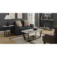 thumbnail image 3 of Convenience Concepts Table d'Appoint Graystone en Bois Gris et Métal Noir, 3 of 3