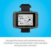 Garmin Foretrex 901 ، إصدار المقذوفات ، ملاحات GPS مثبتة على المعصم ، GNSS متعدد النطاق مُطور ، عمر بطارية أطول