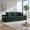 Emerald, variant on Oversized Corduroy Sofa with Cup Holders and Side Pockets - Emerald Green