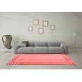 thumbnail image 3 of Ahgly Company Indoor Rectangle Abstract Red Modern Area Rugs, 2' x 4', 3 of 4