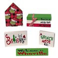 thumbnail image 1 of La Bandeja Corbata Navidad 5pcs para Naves Mesa Casa Del Interior Rojo, 1 of 9