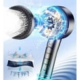 thumbnail image 6 of High Pressure Filtered Shower Head with Massage Brush，4 Functions-Skin Protection for Sensitive Skin, 6 of 8