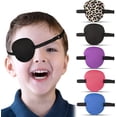 thumbnail image 1 of 5 Piezas Parches para Ojos Ajustables JM Azul Morado Rosa Negro Leopardo, 1 of 5