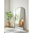 thumbnail image 2 of Better Homes & Gardens 30x60 Black Arched Large Full-Length Floor Mirror for Bedroom or Entryway, 2 of 5
