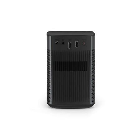 XGIMI - Halo+ 1080p HDR Smart Portable Projector with Harman Kardon Speaker, 2.5H Built-in Battery and Android TV - Silver