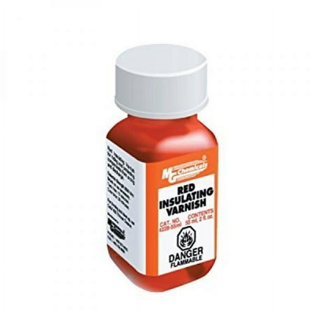 MG Chemicals Red GLPT Insulating Varnish, 55 ml Bottle
