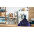 thumbnail image 2 of Ahgly Company Machine Washable Indoor Rectangle Transitional Night Blue Area Rugs, 5' x 7', 2 of 7