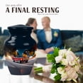 thumbnail image 4 of JAGASY Red Car Urn for Ashes Adult Male, Dark Blue Small Urns for Human Ashes Keepsake, Night City Street Decorative Urns for Parents, Miniature Funeral Urn for Mom & Dad, (3 Inch), 4 of 7