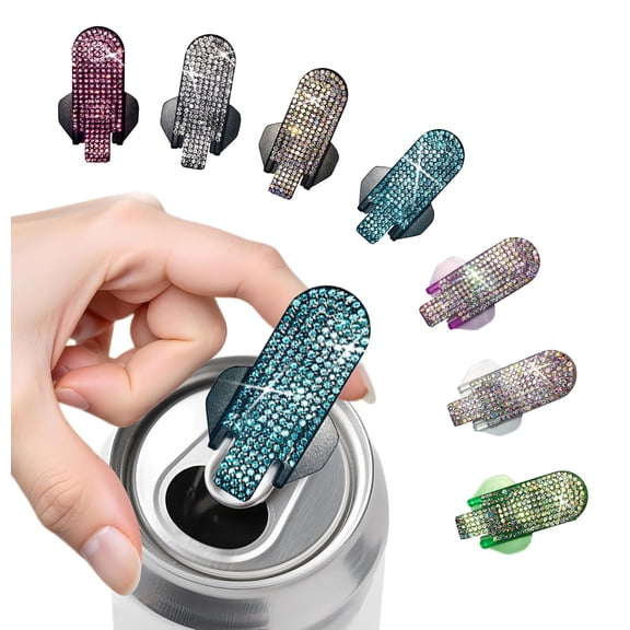4-piece aluminum can opener with screw-on lids, reusable, suitable for barbecues, camping and travel.
