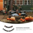 thumbnail image 3 of Tema de Halloween Banners colgando suministros decorativos de fiesta de cumpleaños de bunting, 3 of 6