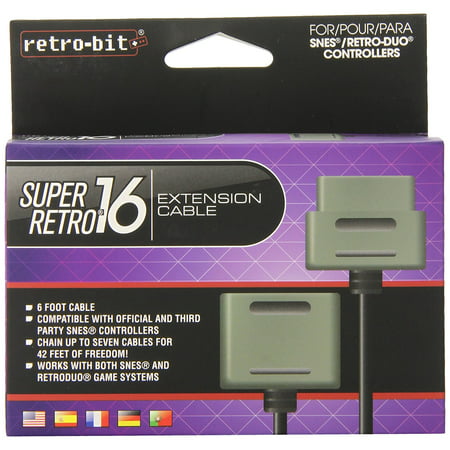 Retro-Bit SNES 6-Feet Extension Cable