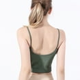 thumbnail image 4 of XBASW Seamless Camisole Tops for Womens Built in Bra Women's Spaghetti Strap Tank Tops S-XL, 4 of 11