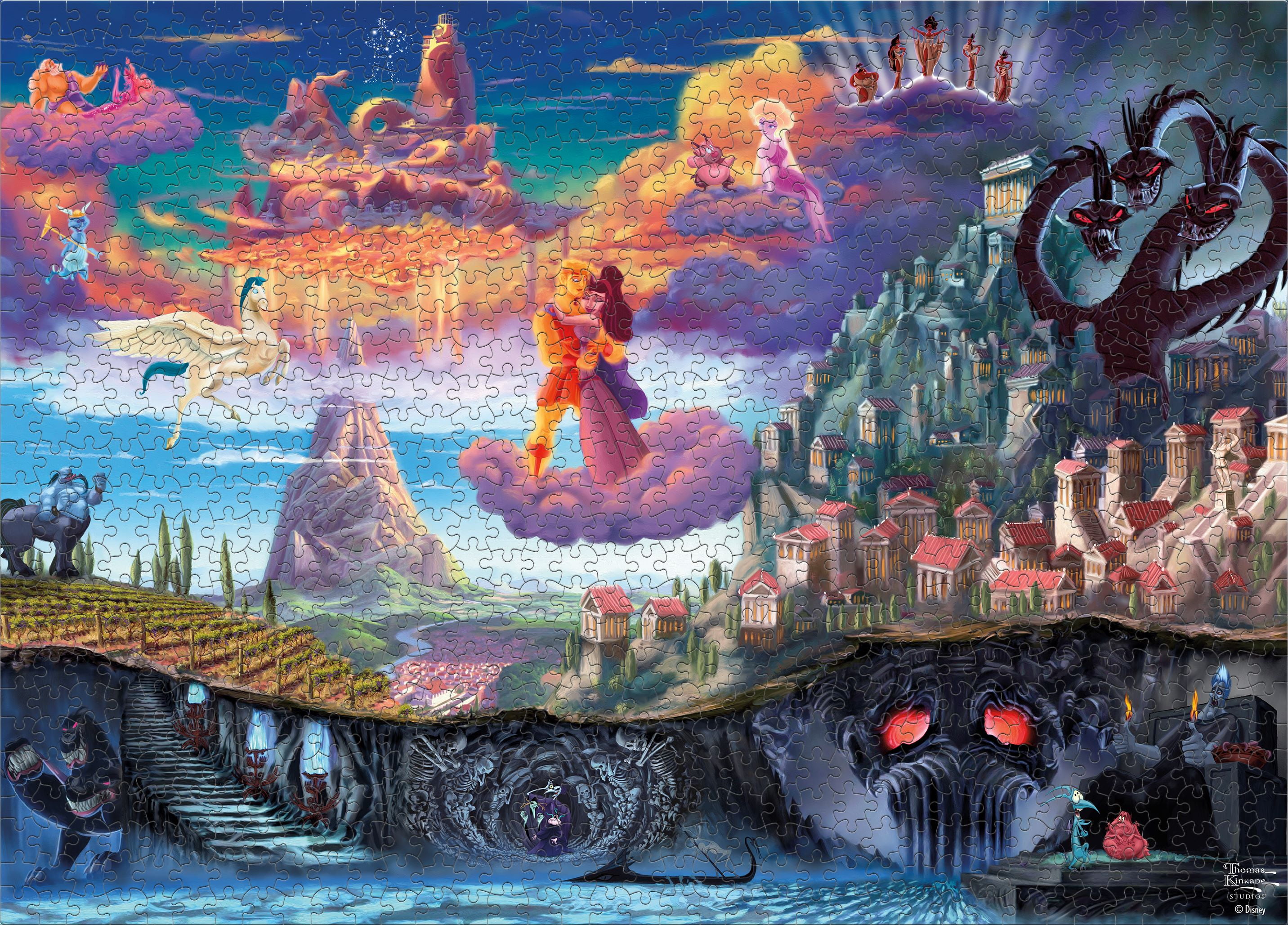 Hercules ジグソーパズル Ceaco Hercules 1000 Piece Interlocking Jigsaw Puzzle