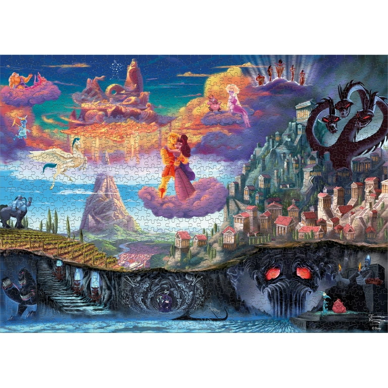 Hercules ジグソーパズル Hercules 35 300 500 1000 Pieces of Cartoon Puzzles Disney