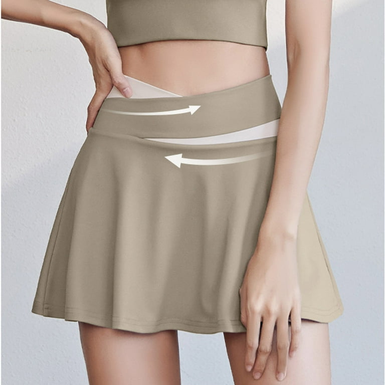 Christmas skirt womens yoga hot sale