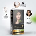 thumbnail image 3 of Herbishh Champú tinte capilar + Mascarilla capilar de argán Combo Pack-2pcs (Café Oscuro), 3 of 5