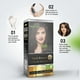 thumbnail image 3 of Herbishh Champú tinte capilar + Mascarilla capilar de argán Combo Pack-2pcs (Café Oscuro), 3 of 5