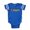 Royal Blue, variant on CafePress - What - Cute Infant Baby Football Bodysuit