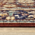 thumbnail image 5 of Oriental Weavers Lilihan Wool Blend Area Rug - 2062R - 9'10" x 12'10" - in Red/ Blue - Vintage Inspired, Wool Blend, Family, Dining, Living Room Rug, 5 of 8