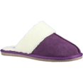 thumbnail image 1 of Hush Puppies - Pantuflas Ante Arianna para Mujer (Morado), 1 of 4