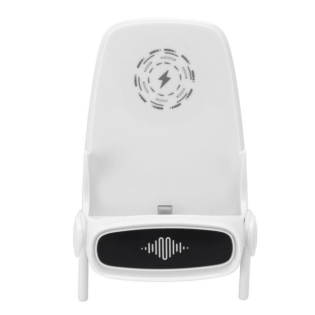 Phone Charger Unique Chair Shape Phone Holder Fast Charger with Speaker