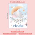 thumbnail image 7 of KAINSY Custom Blankets for Boys Personalized Baby Bed Throw Blanket Swaddle Boy Gifts for Baby Shower Birthday, Customized Baby Double Layer Blanket for Kids Toddler New Mom(30"x40" for Baby), 7 of 7
