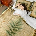 thumbnail image 4 of Feelyou Tropic Green Leaves Bedding Comforter Set 7pcs, Vintage Rustic Botanical King Bedding Sets, Teens Kids Boys Girls Reversible Bed Sheets, Super Cozy Room Decor, 4 of 8