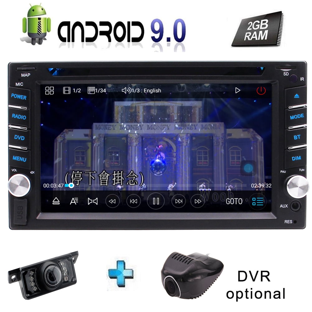 2GB Ram Android 9.1 Double 2 Din GPS Navi Car Stereo Player Radio 7“ Quad Core