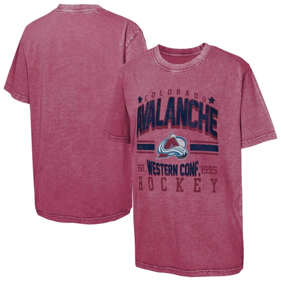 Youth Burgundy Colorado Avalanche Sure Short T-Shirt