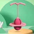 thumbnail image 4 of Pogo Jumper with Handle and Ball Pump, Balance Jumping Ball, Jumping Toy, Low Noise Pogo Stick Alternative, High Jump Toy Bounce Jump Trick Board Pogo Bouncing Ball for Indoor Outdoor Use, 4 of 8