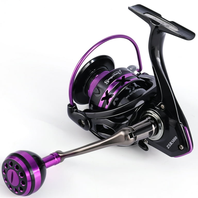 Sportsinn Mk1000 Purple Fishing Reels Metal Purple 1000 Series Spinning Reel Saltwater Sportsinn Mk1000 Purple Fishing Reels Metal Purple 1000 Series Spinning Reel Saltwater