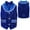 Blue, variant on Kaerm Boys Girls Sequined Waistcoat Jazz Hip Hop Performance Dance Crop Tops Disco Party Vests Jacket Dark Green 10