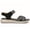 Black, variant on CHICVOMEY Hiking Sandals for Women - Platform Walking Sandals with Arch Support & Velcro Straps - Lightweight Outdoor Beach Athletic Sandals for Summer