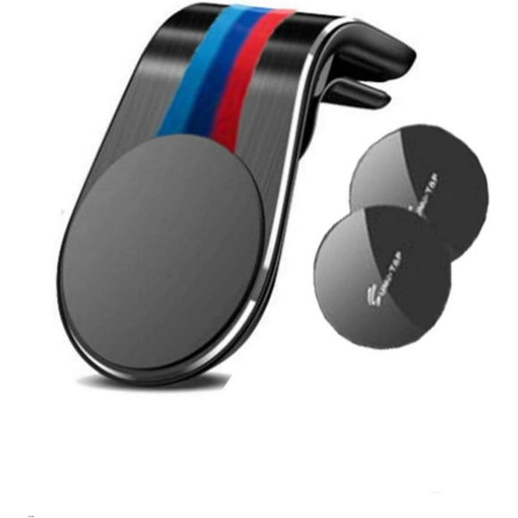 Black AIR VENT MOUNT MAGNETIC PHONE HOLDER FOR BMWE36 E46 E60 E90 F10 F20 F30 M1 M2 M3 M4 M5 M6 X1 X3 X5 X6 GT Z4 Car Phone Holder Silver
