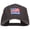 Charcoal Grey, variant on Honor American Flag Patched Twill Cap - Black OSFM