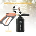 thumbnail image 6 of PWACCS Foam Cannon for Pressure Washer, Adjustable Car Wash Foam Cannon, Big Mouth Snow Foam Lance with 1/4" Quick Connect, Thick Foam Power Wash Foam Blaster 1.5 L, Additional Orifice Nozzle 1.1mm, 6 of 9