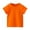 Orange, variant on YYUIJK Baby Boys Girls Solid T-Shirts Crew Neck Short Sleeve Casual Tops Toddler Kids Summer Cotton Tees Gray 4-5 Years