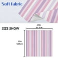 thumbnail image 5 of Napkin Satin Napkin 20*20Inchx4 Kitchen Towel Dinner Plate Towel Decorative Towel Napkin Tea Towel Suitable For Kitchen Table Purple and Pink Stripes, 5 of 8