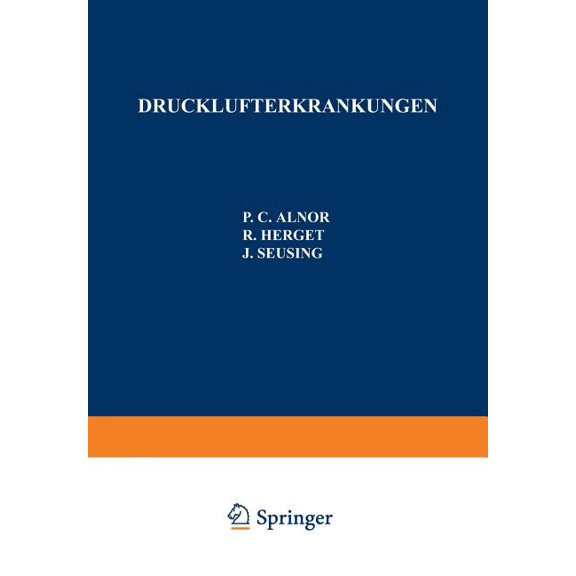 Drucklufterkrankungen, (Paperback)