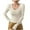 Beige, variant on Women T Shirts Ladies Long Sleeve Shirt Tops Deep V Neck German Velvet Spring 2025 Tshirts Women Light Yellow XL