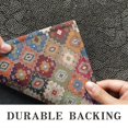 thumbnail image 6 of Orange Ethnic Rhombus Pattern Door Rugs,Washable Non Slip Door Mats Indoor,Decorative Door Mats,Entry Mat Indoor for Entrance,Bedroom,Kitchen,Bathroom,17"x30", 6 of 6