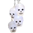 thumbnail image 2 of TIMIFIS Halloween Lights Led Halloween Light String Bar Party Decoration Color Light String Props Layout Led Halloween Skull Lamp String Halloween DecorationsFall, 2 of 7