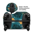 thumbnail image 3 of Bingfone Tropical Leaves Luggage Cover Washable Suitcase Cover Protector Anti-scratch Suitcase cover Fits 18-32 Inch Luggage, 3 of 8
