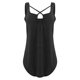 thumbnail image 3 of Playeras,Blusas y Tops,Ropa para Mujer Mujeres Tank Top Camisola sexy informal de color sólido para mujer Chaleco sexy (Black, XXXXL), 3 of 6