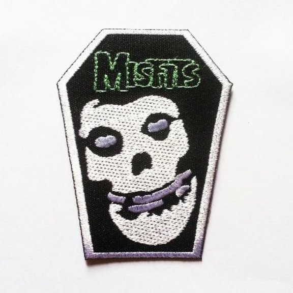 MISFITS LOGO Patch Danzig Horror Hardcore Punk